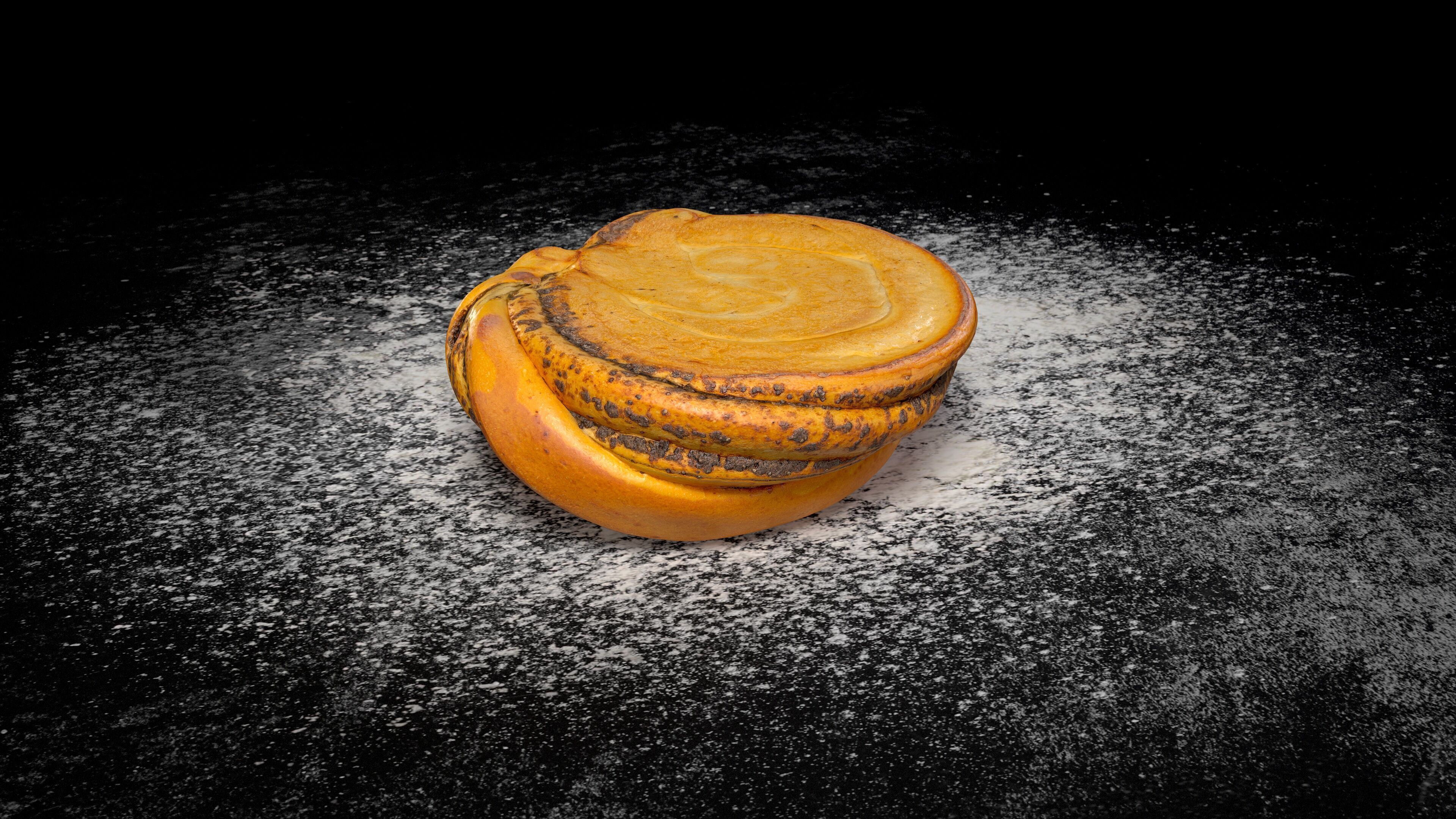 Bun with poppy seeds PBR Low-poly 3D model_9