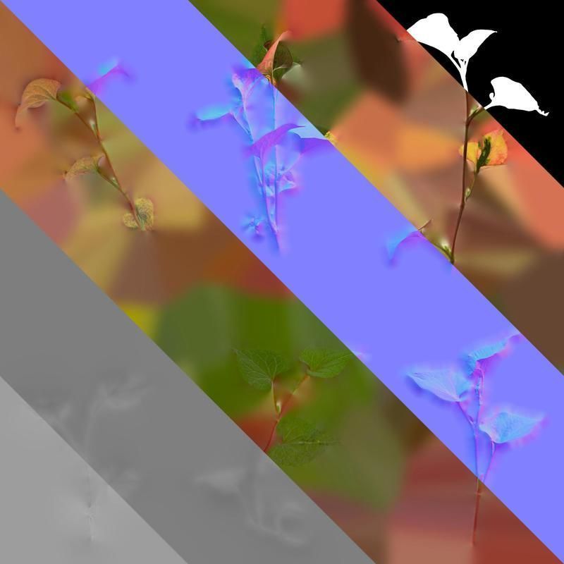 Anydrafts Houttuynia cordata chameleon Atlas 02 Texture_8