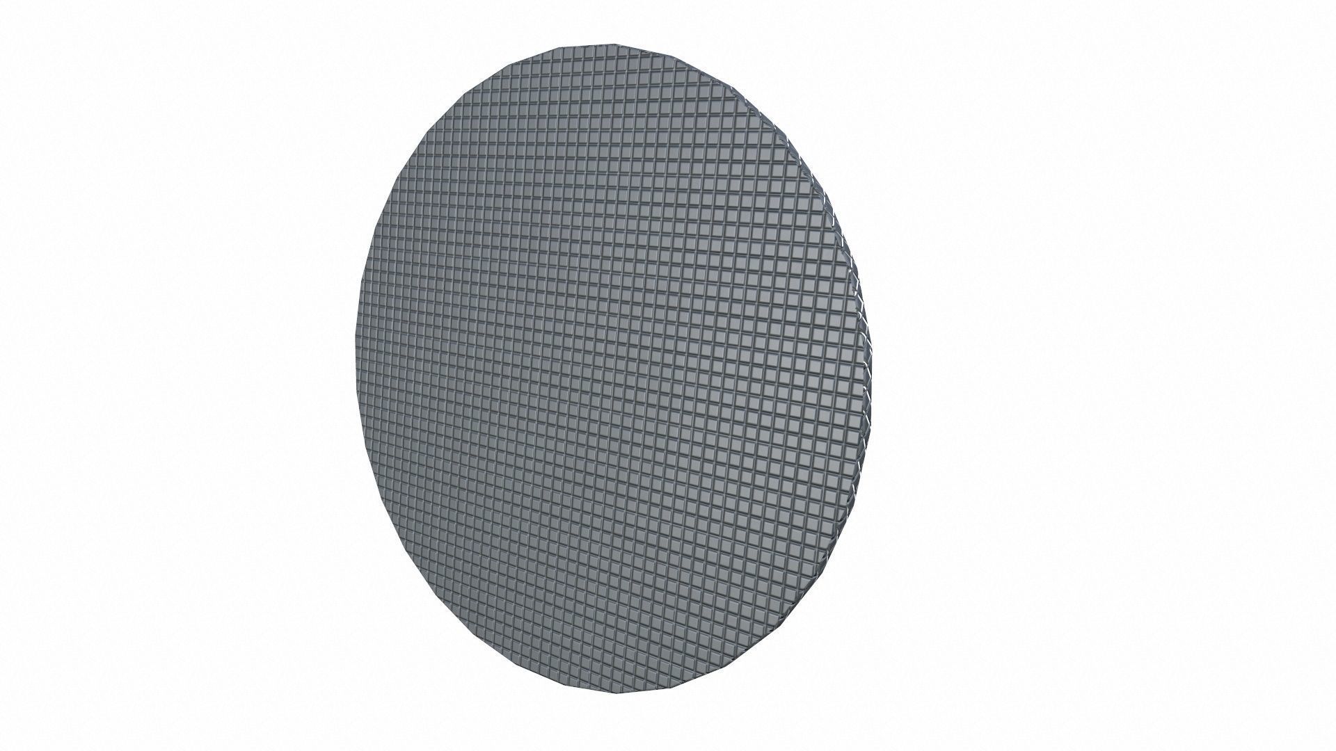 Set of Circular Saw Blade Low-poly 3D model_2