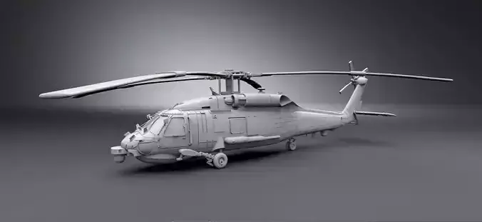 SeaHawk mini scale model 3D print model