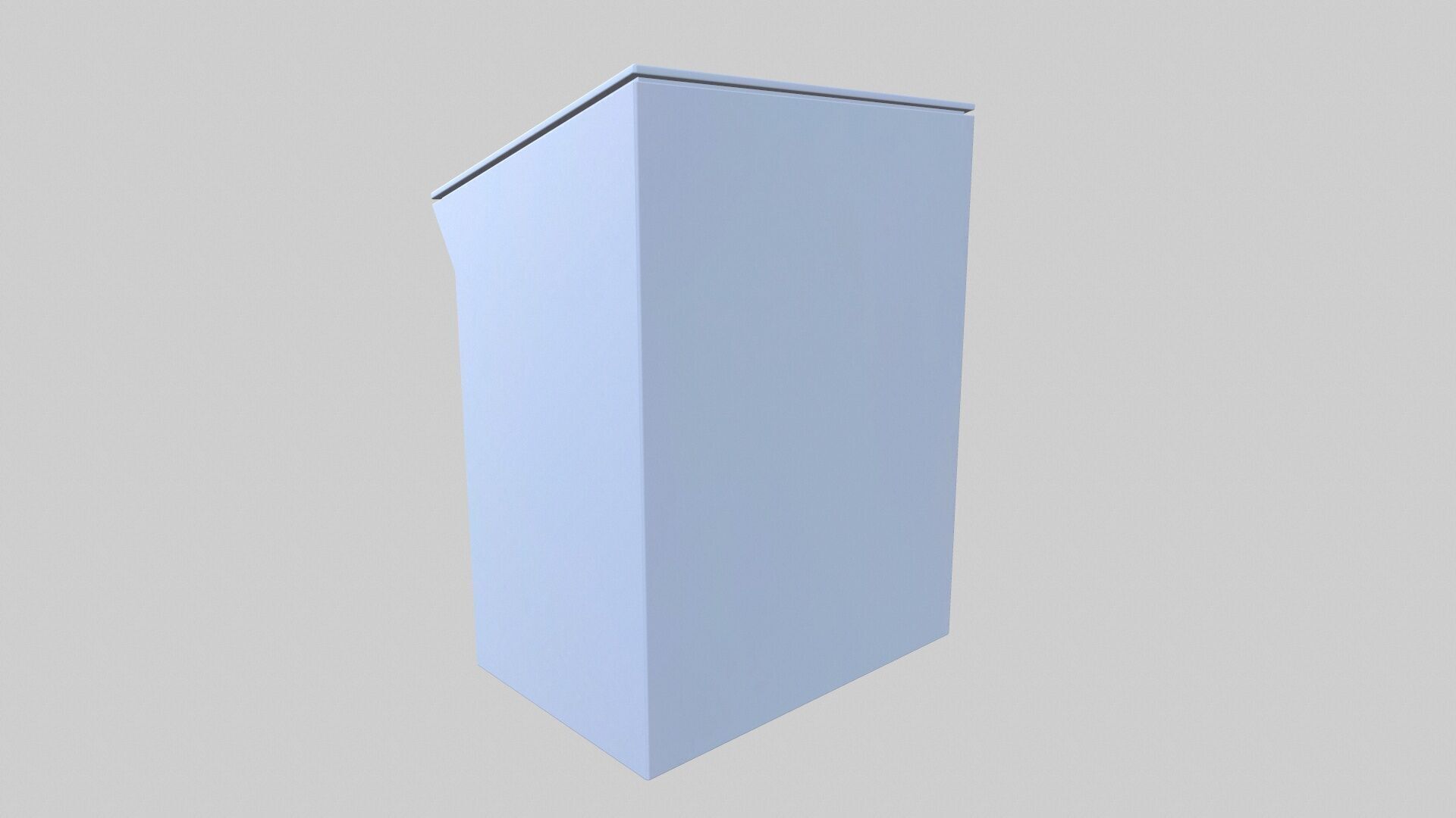 Control Panel Low-poly 3D model_4