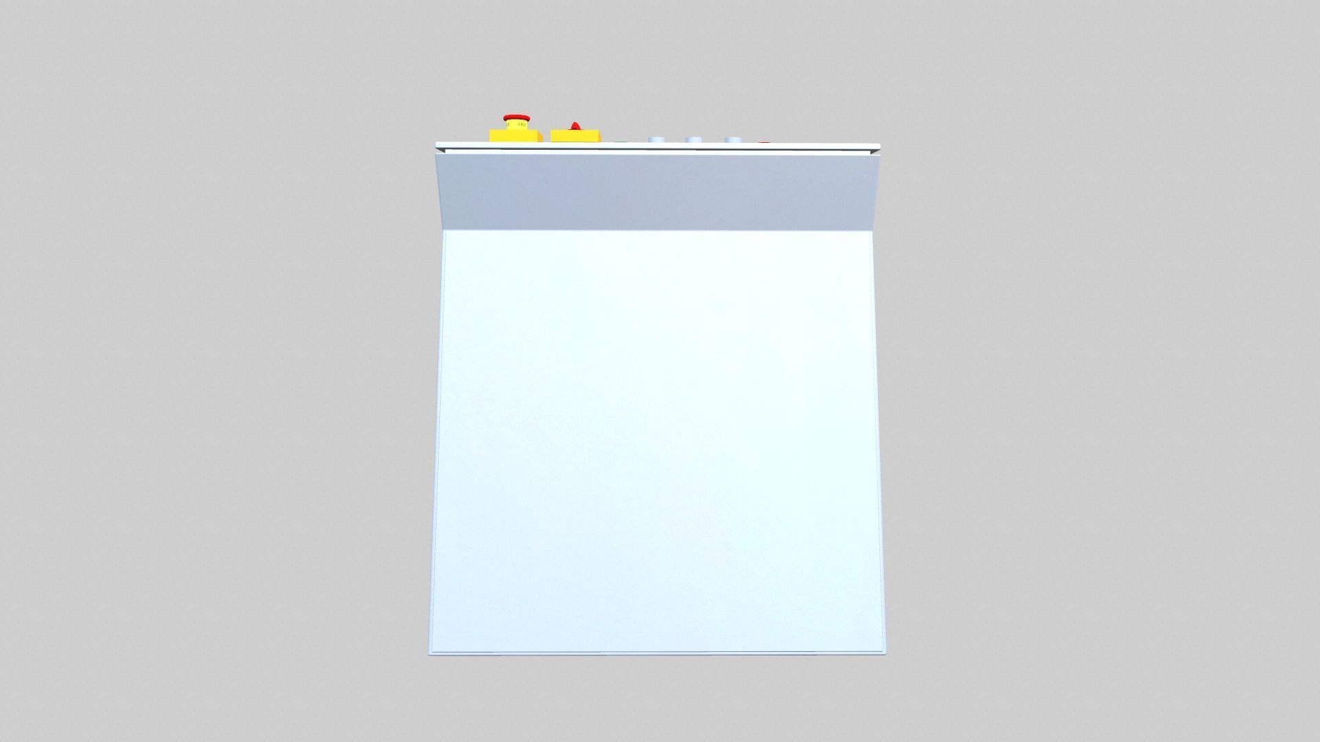 Control Panel Low-poly 3D model_14