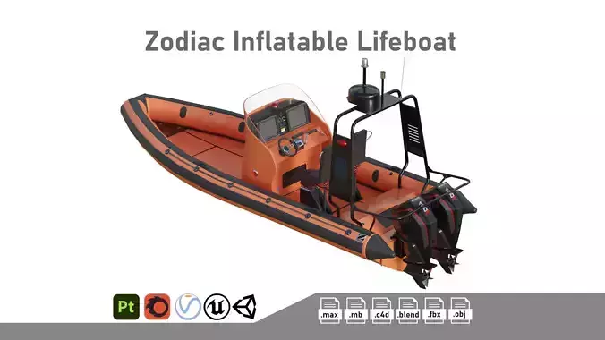 Zodiac Inflatable Lifeboat 
