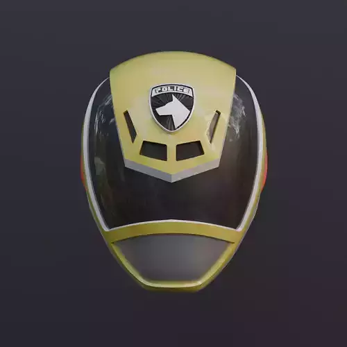 Power rangers SPD Dekaranger sentai Yellow Wearable 3D print model