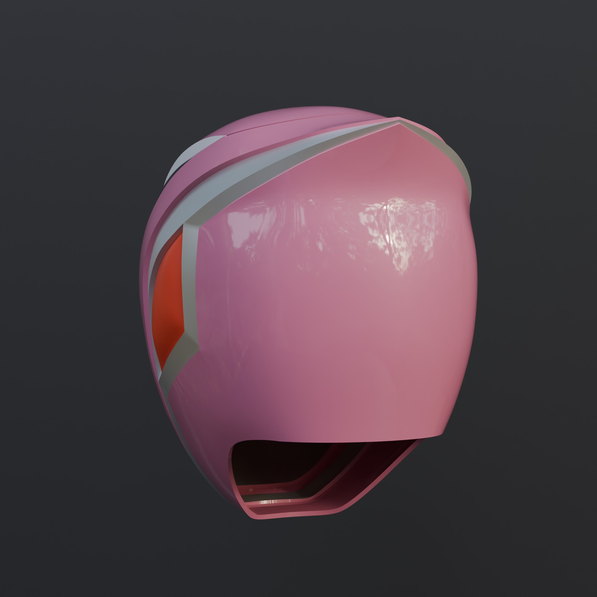 Power rangers SPD Dekaranger sentai Pink Wearable 3D print model_4