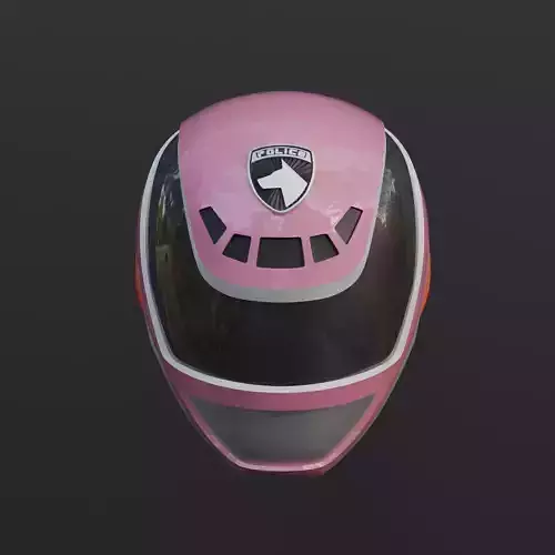 Power rangers SPD Dekaranger sentai Pink Wearable 3D print model