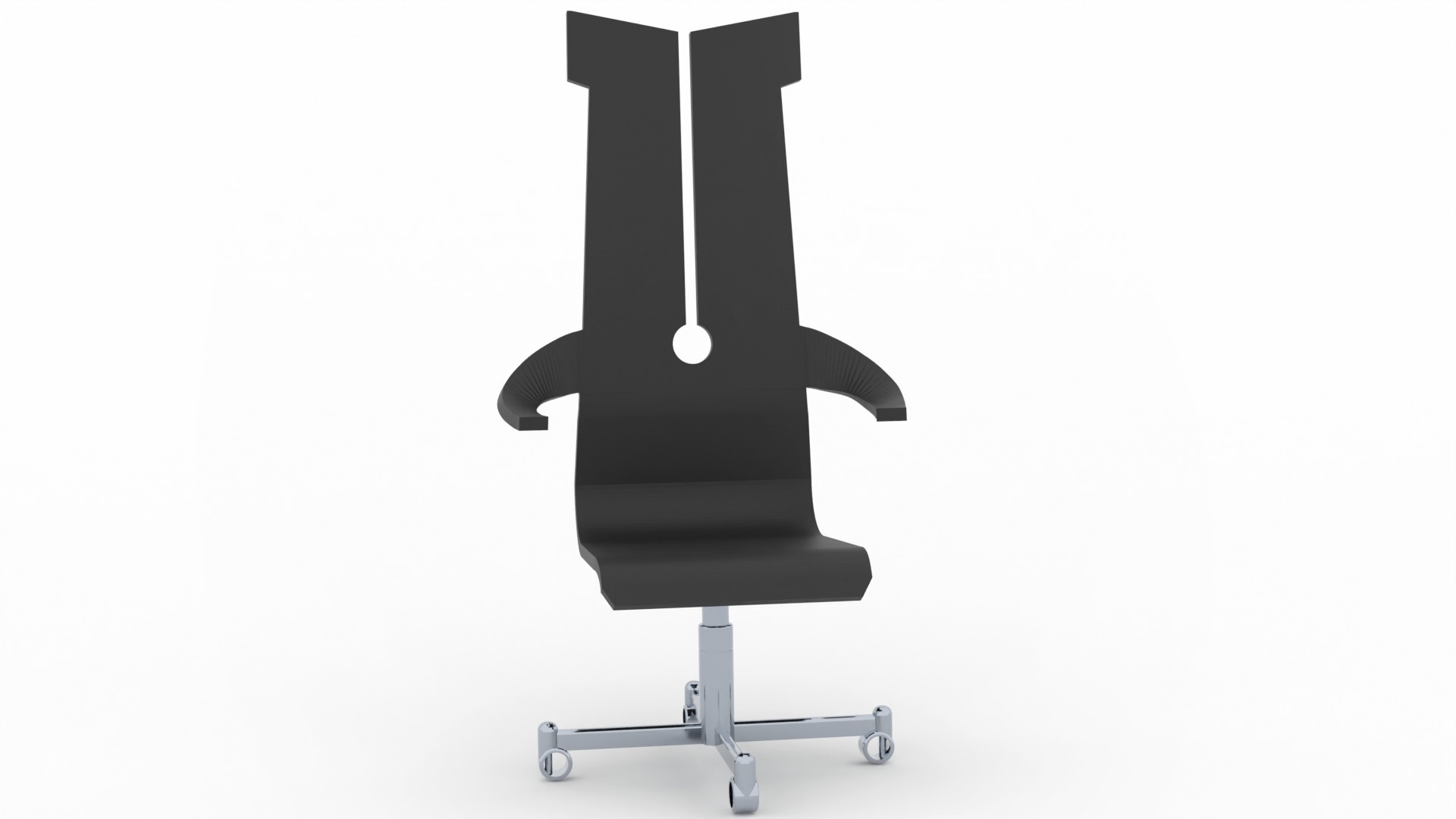 Death Star Conference Room Tarkins Chair 1-6 Scale Hottoys  3D print model_4