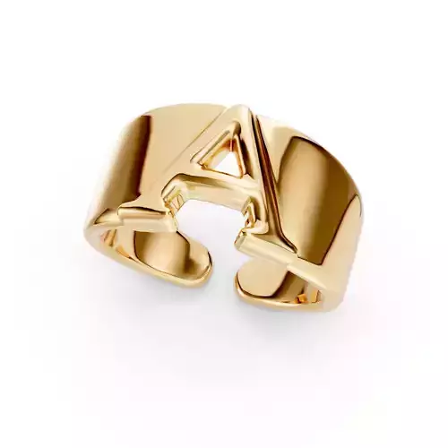 A Letter Ring