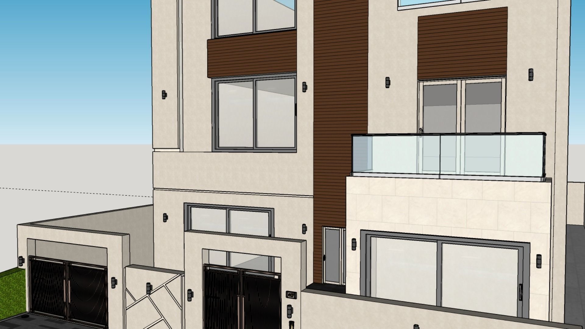 3D Elevation Design 3D model_27