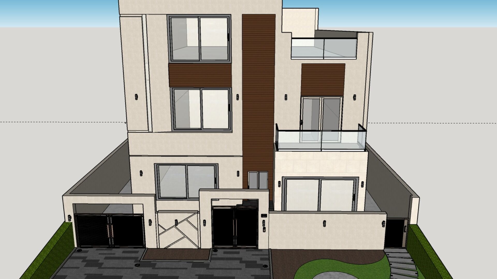 3D Elevation Design 3D model_28