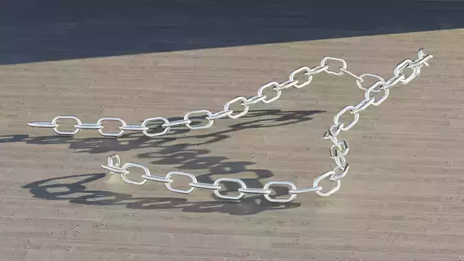 Metal Chain Free 3D model