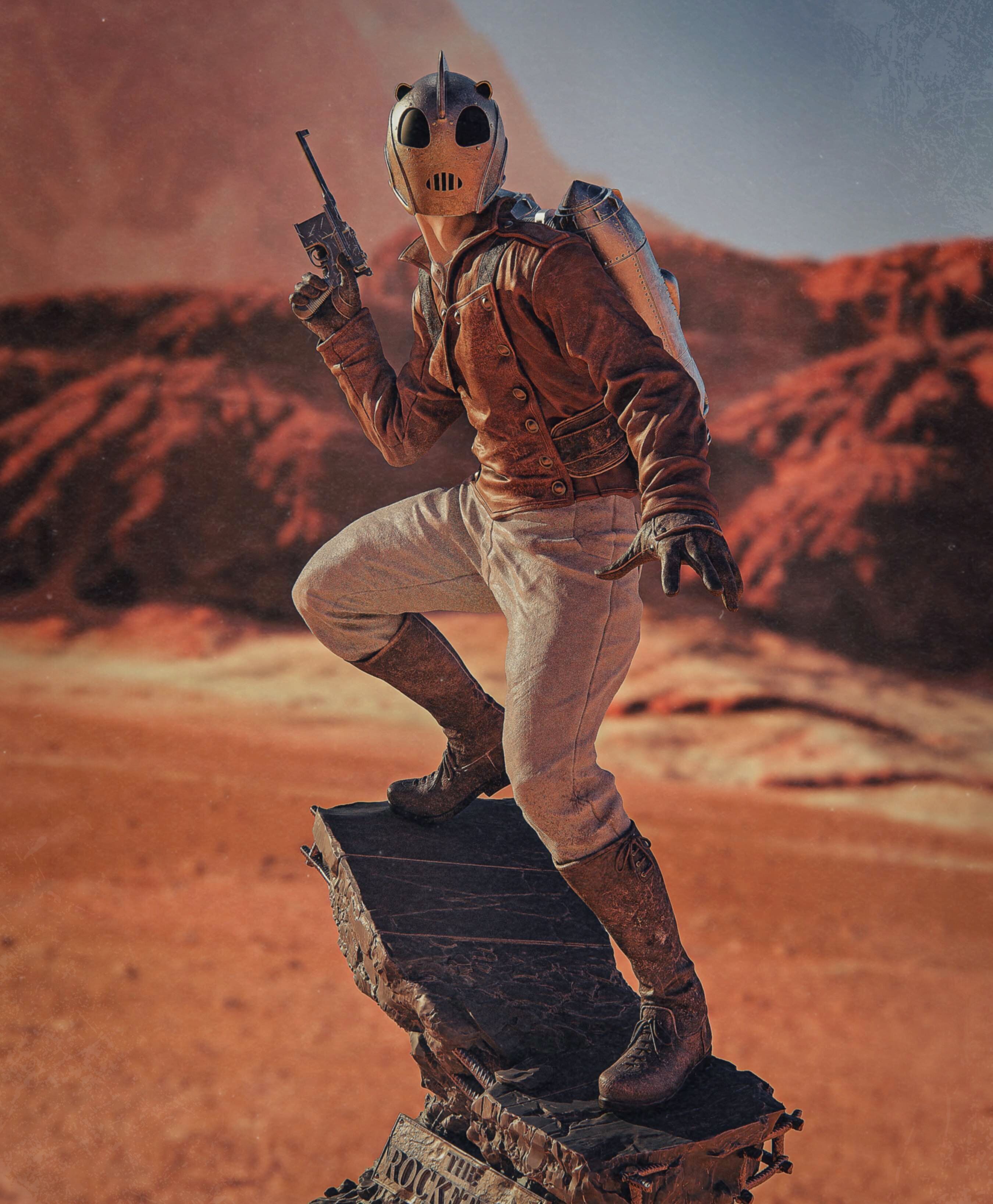 Rocketeer 3D Print 3D print model_4