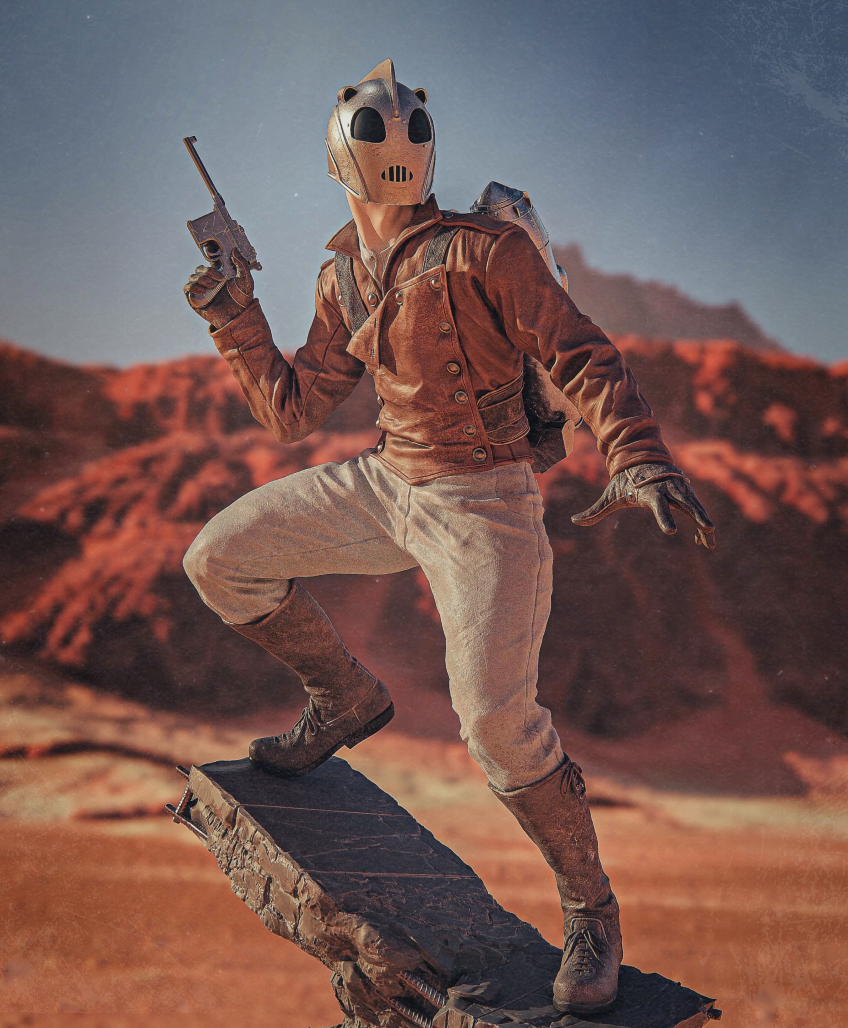 Rocketeer 3D Print 3D print model_1