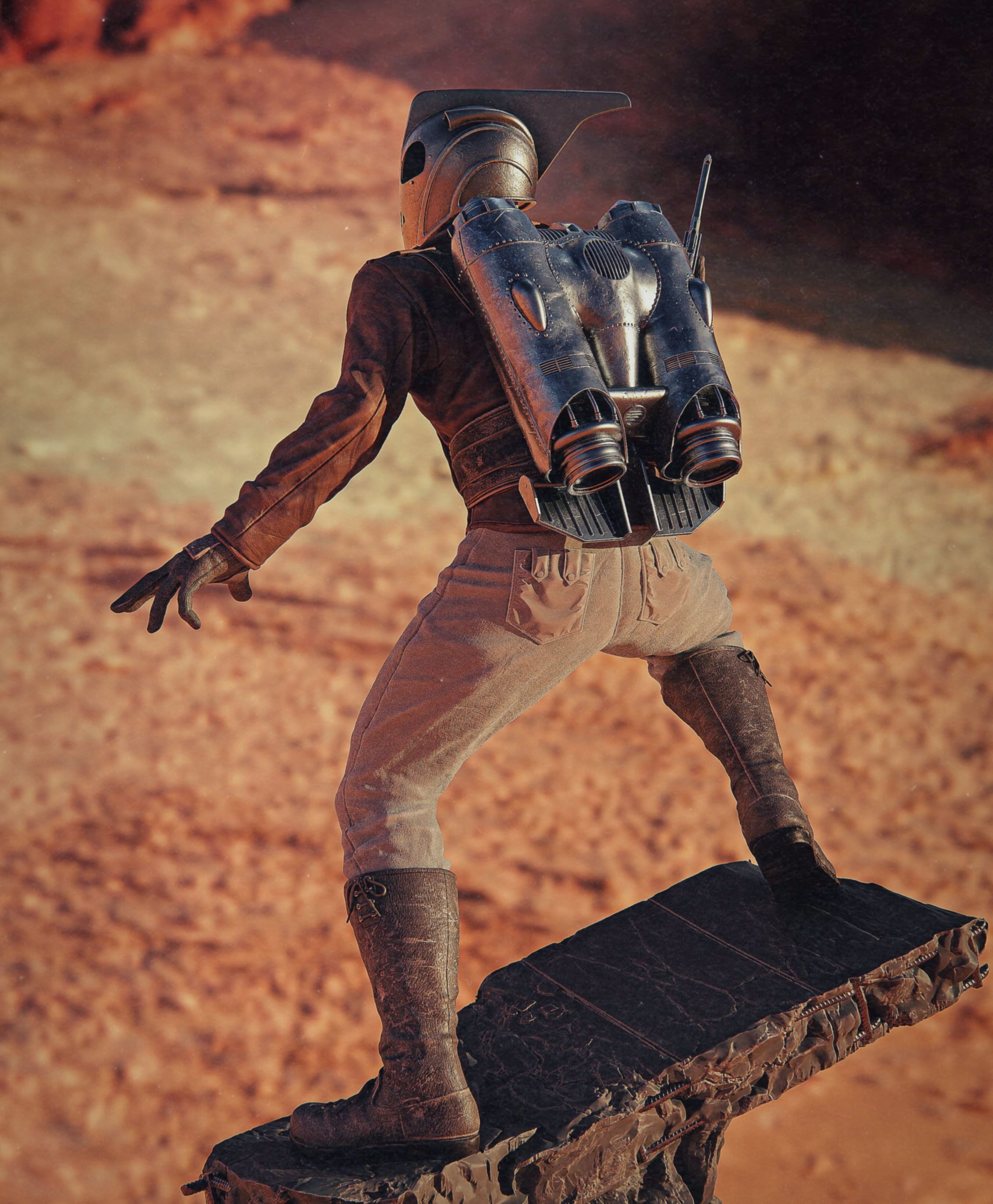 Rocketeer 3D Print 3D print model_3
