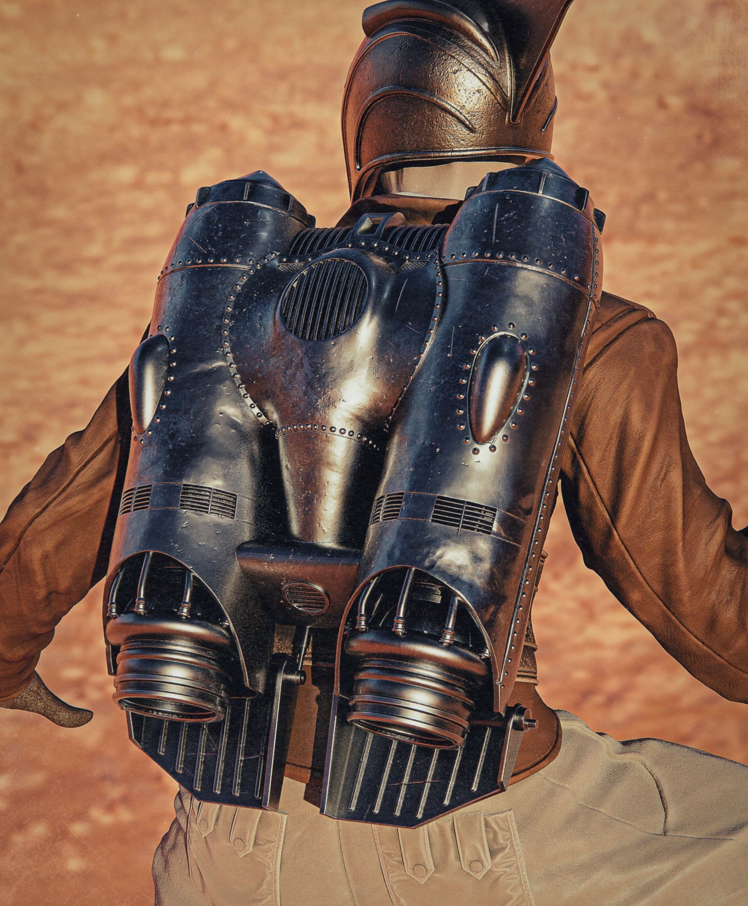 Rocketeer 3D Print 3D print model_6