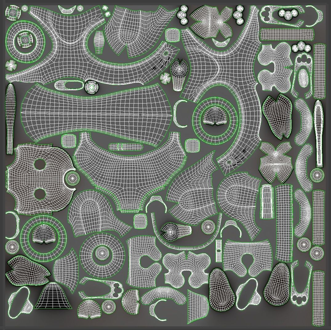 Sony Aibo Robotic Dog Low-poly 3D model_28