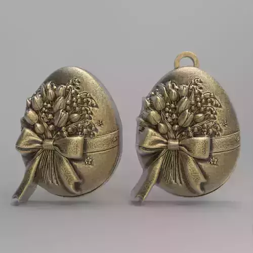 easter egg flower decor 