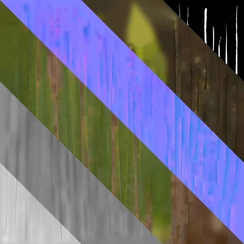 Anydrafts Imperata cylindrica Leaf 10 Texture_8