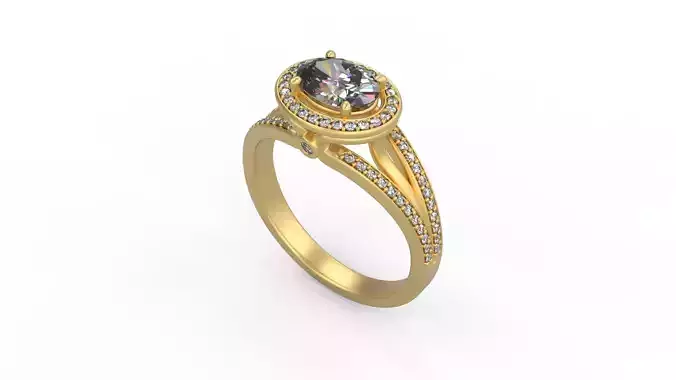 Woman Solitaire 1852