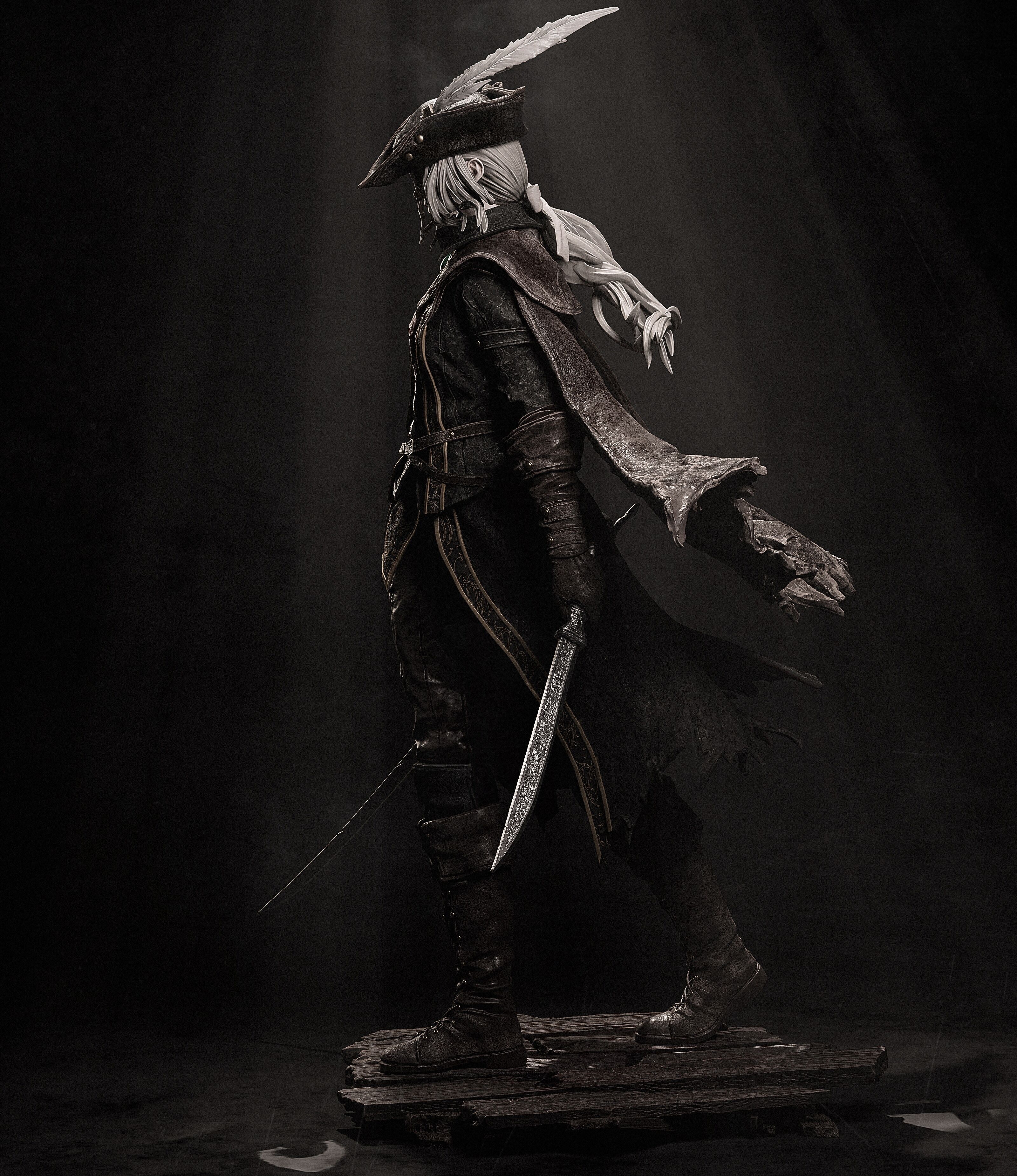 Lady Maria 3D Print 3D print model_6