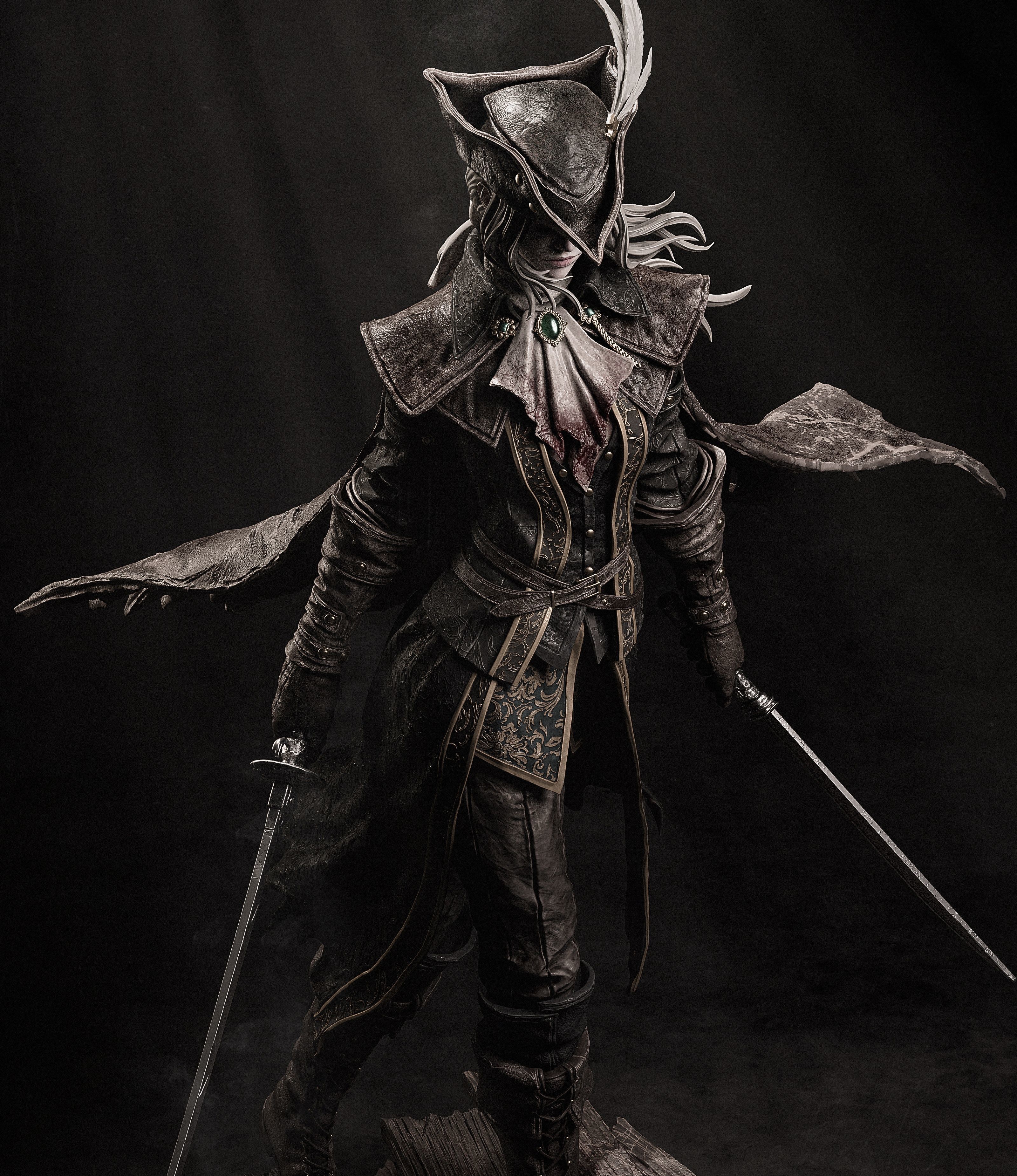 Lady Maria 3D Print 3D print model_9
