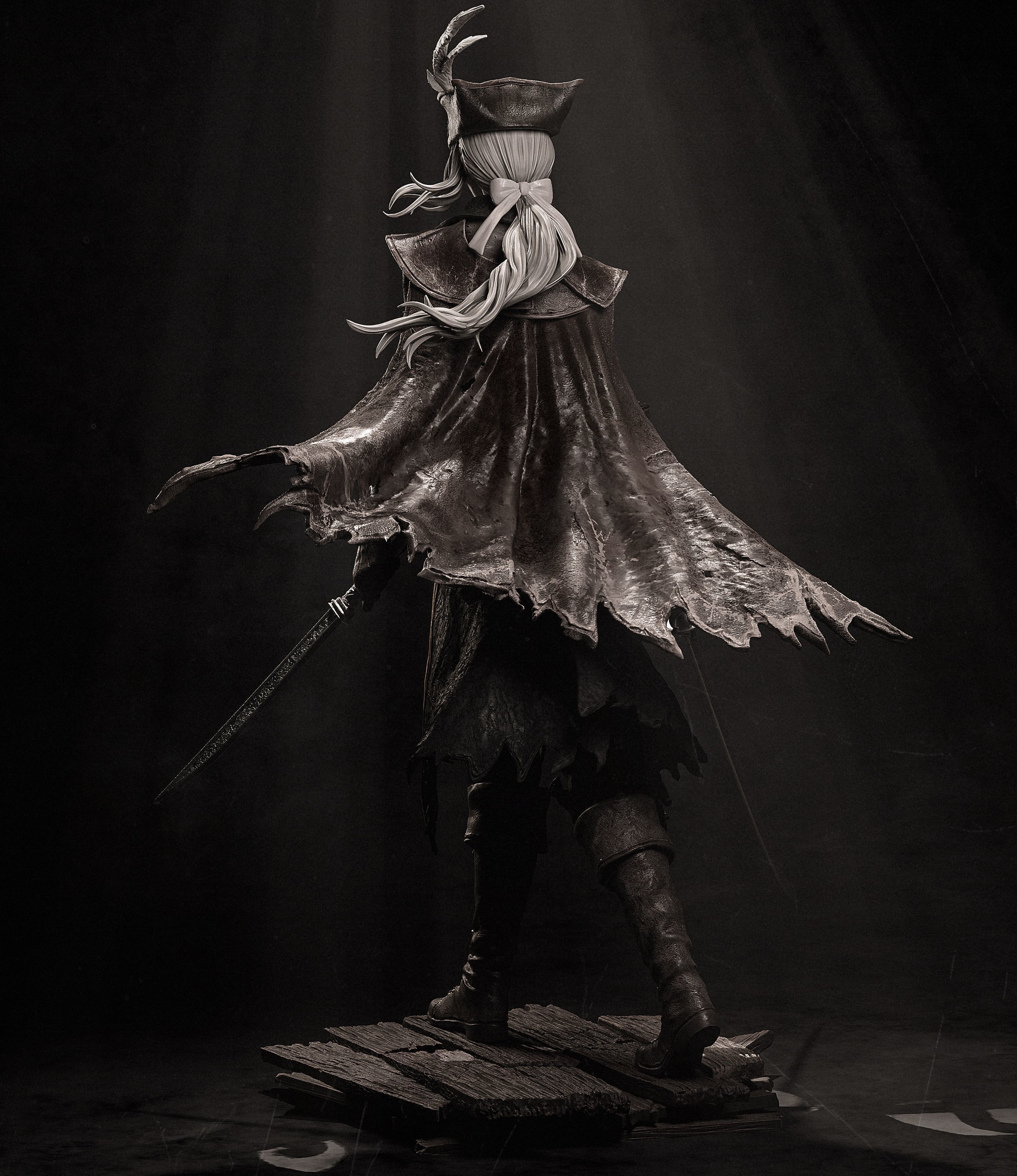 Lady Maria 3D Print 3D print model_5