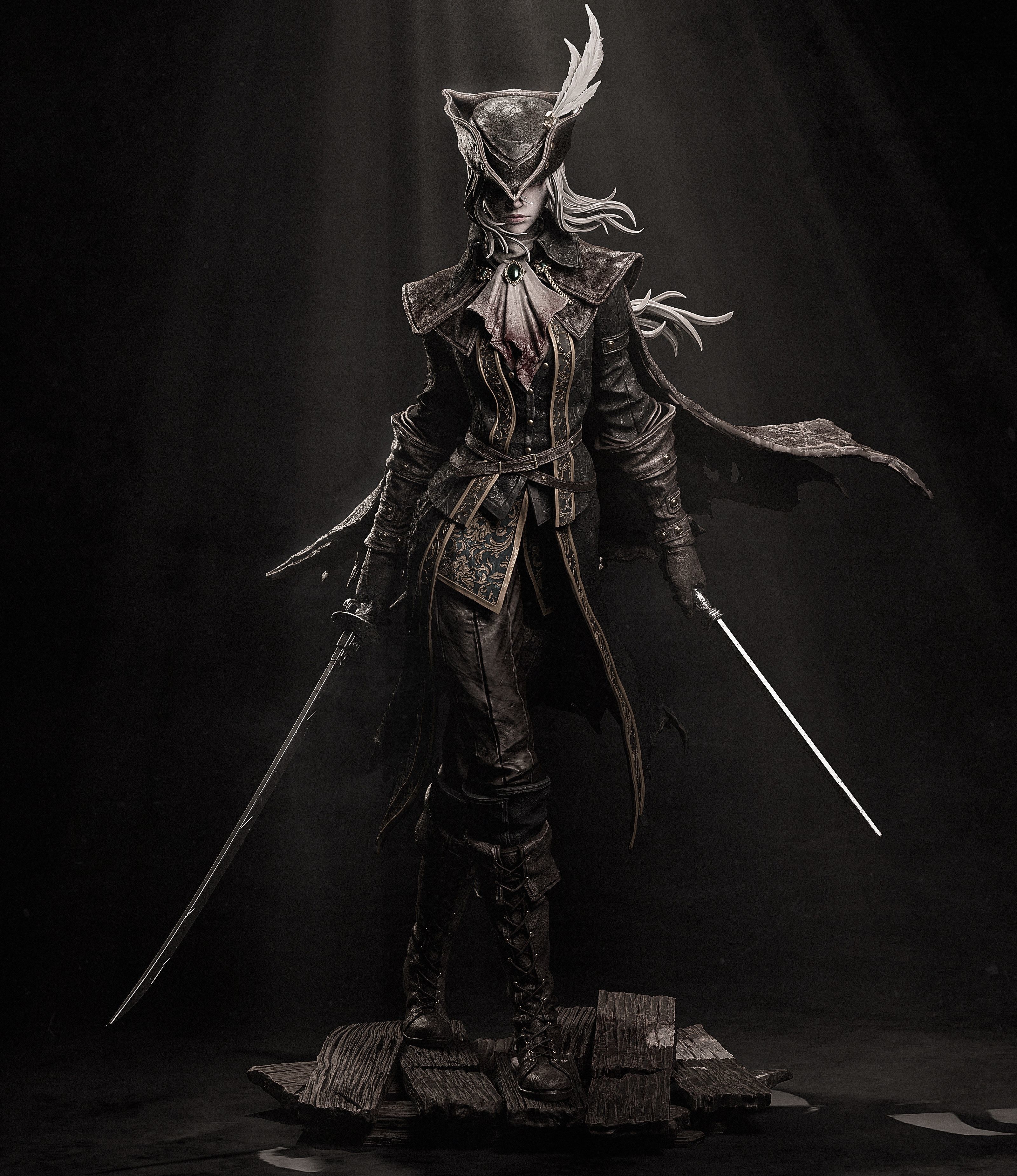 Lady Maria 3D Print 3D print model_1