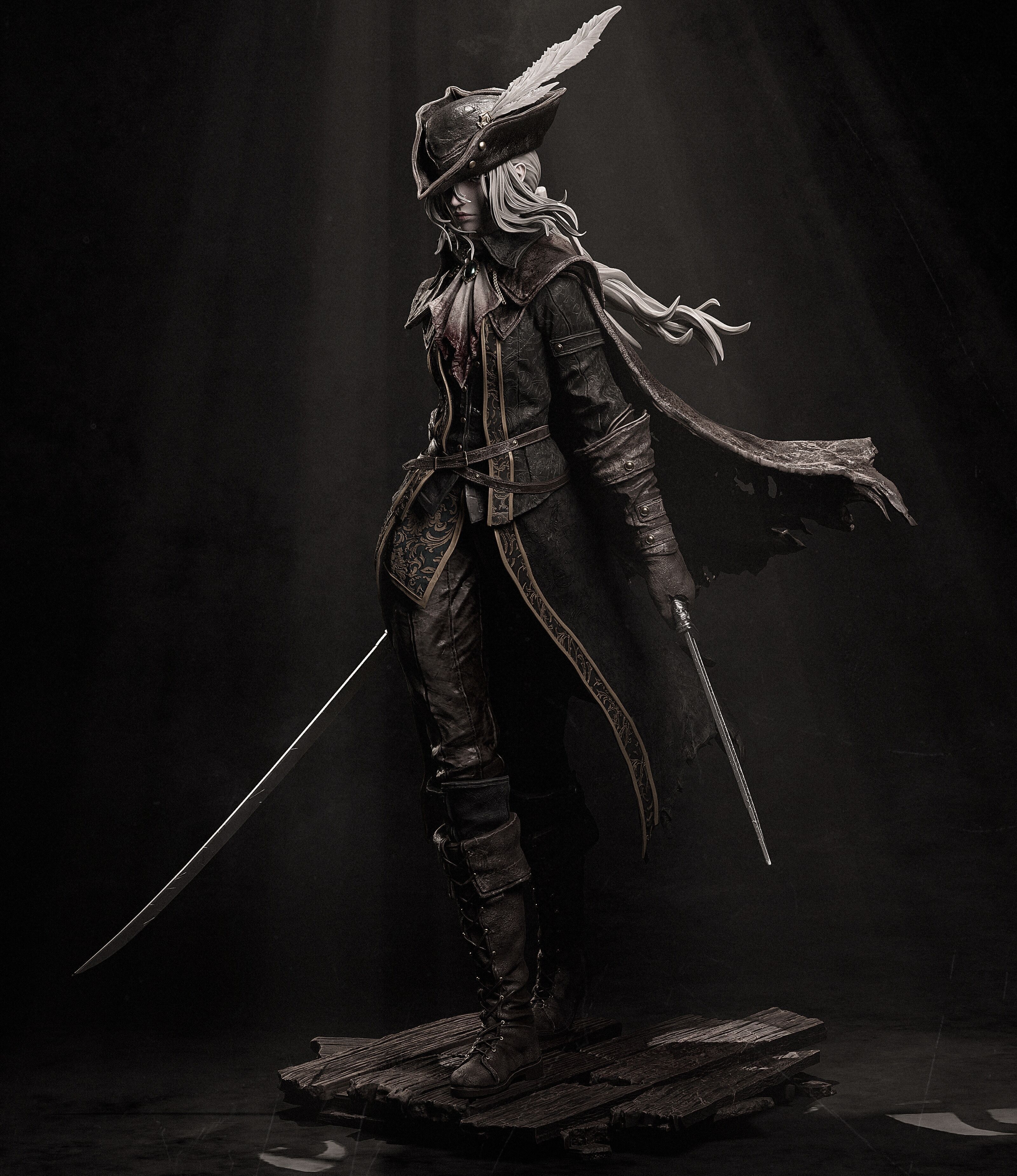 Lady Maria 3D Print 3D print model_2