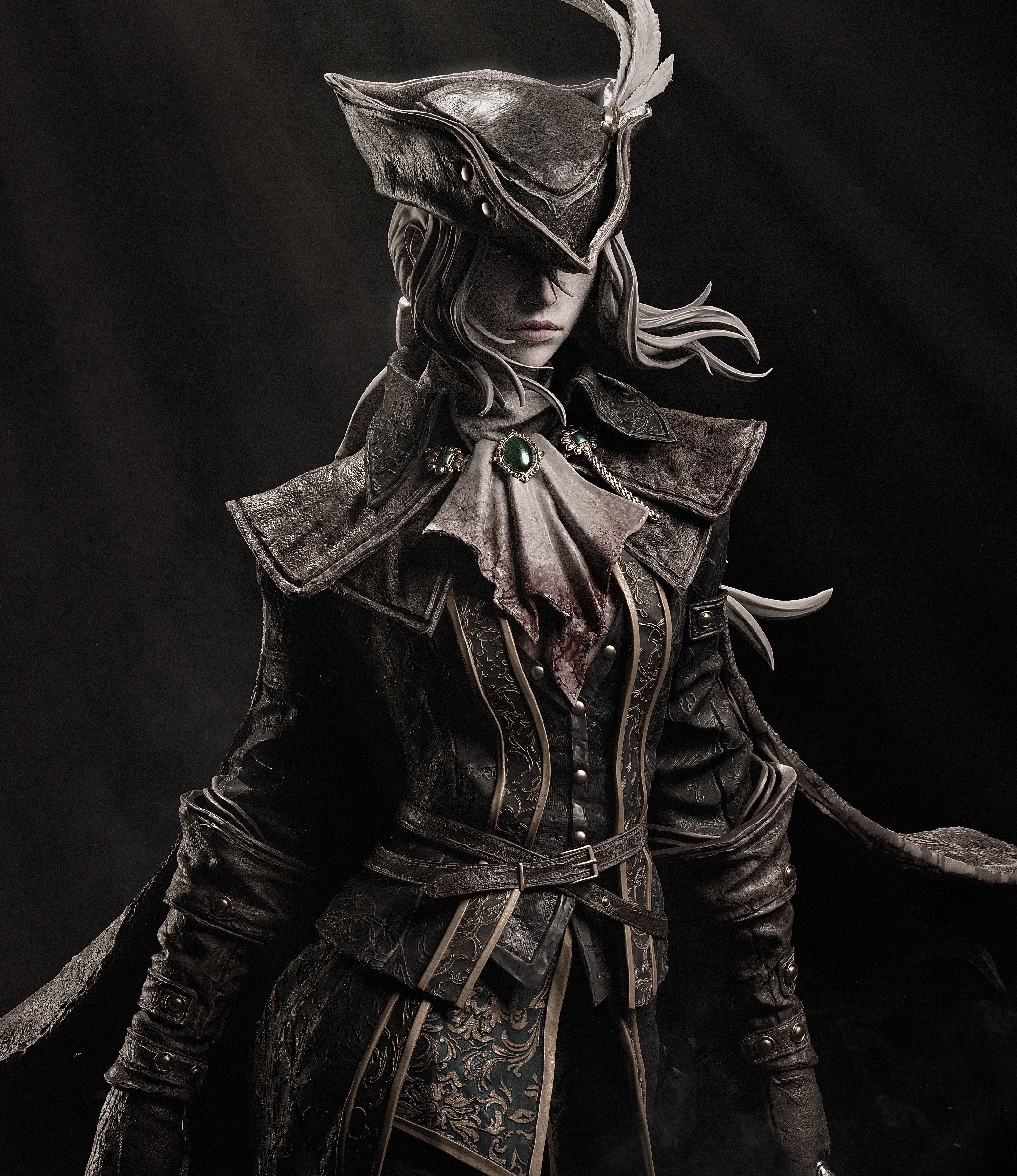 Lady Maria 3D Print 3D print model_8