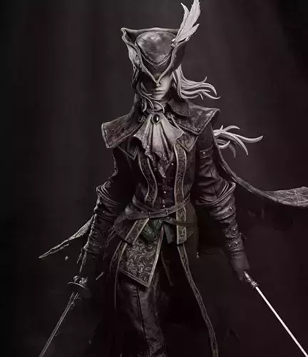 Lady Maria 3D Print