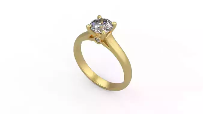 Woman Solitaire 1858