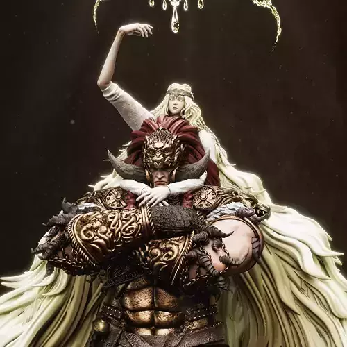 Starscourge Radahn 3D Print 3D print model