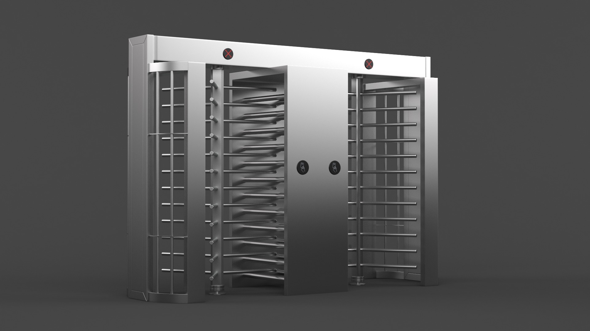 Turnstile Gate 3D model_3