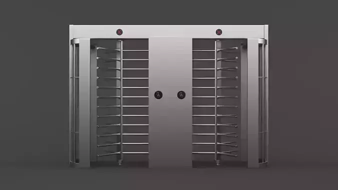 Turnstile Gate 3D model