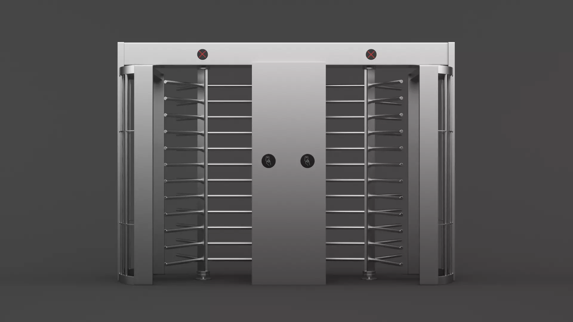 Turnstile Gate 3D model_0