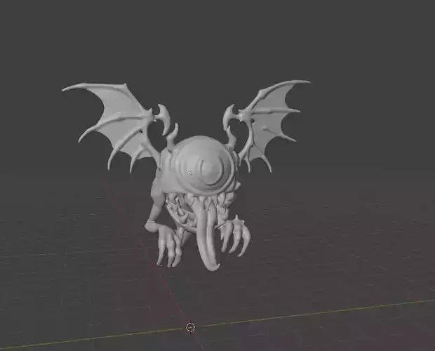 Flying Little Monster Ready 3D Print Model