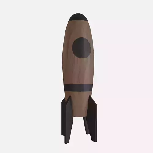 Wood rocket
