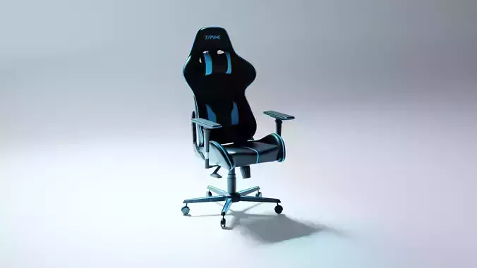 Realistic gaming chair