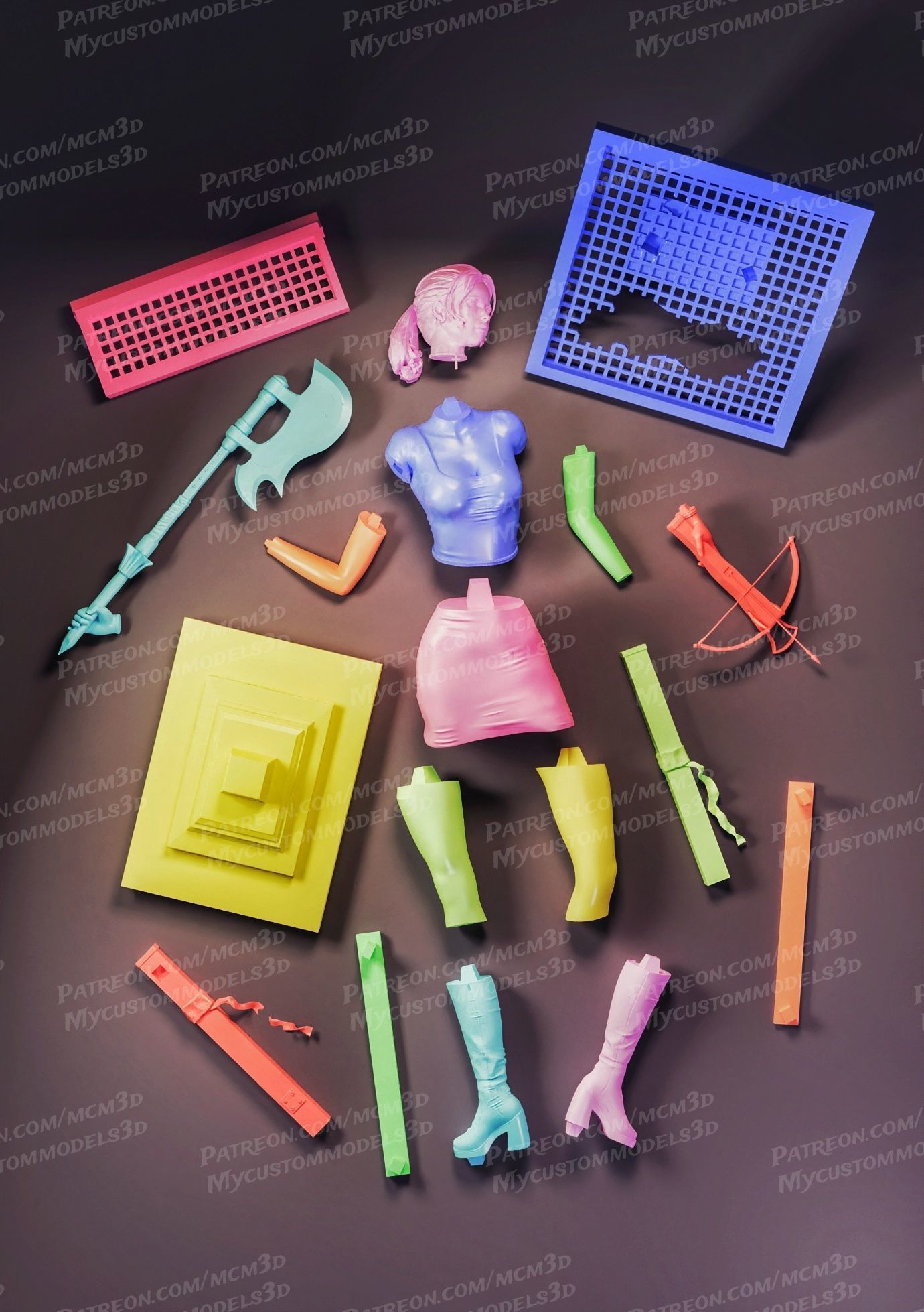 Buffy the Vampire Slayer - SMG - STL  3D print model_7