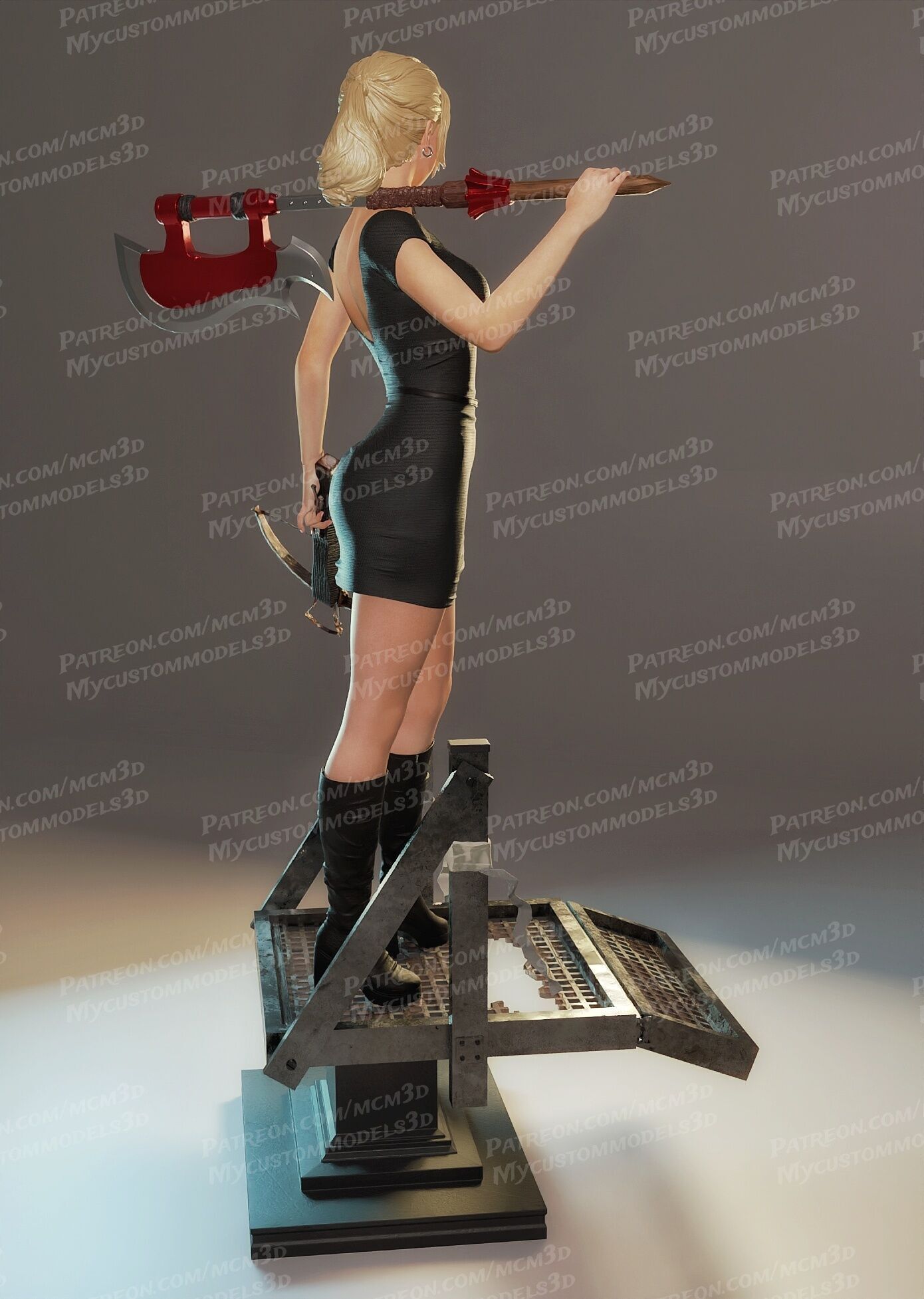 Buffy the Vampire Slayer - SMG - STL  3D print model_16