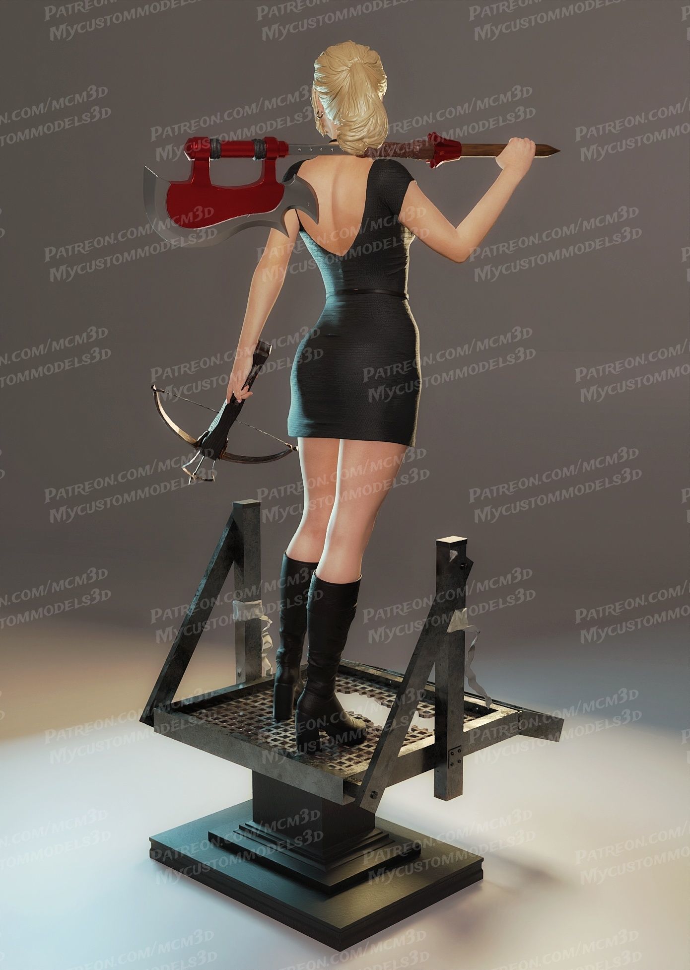 Buffy the Vampire Slayer - SMG - STL  3D print model_22