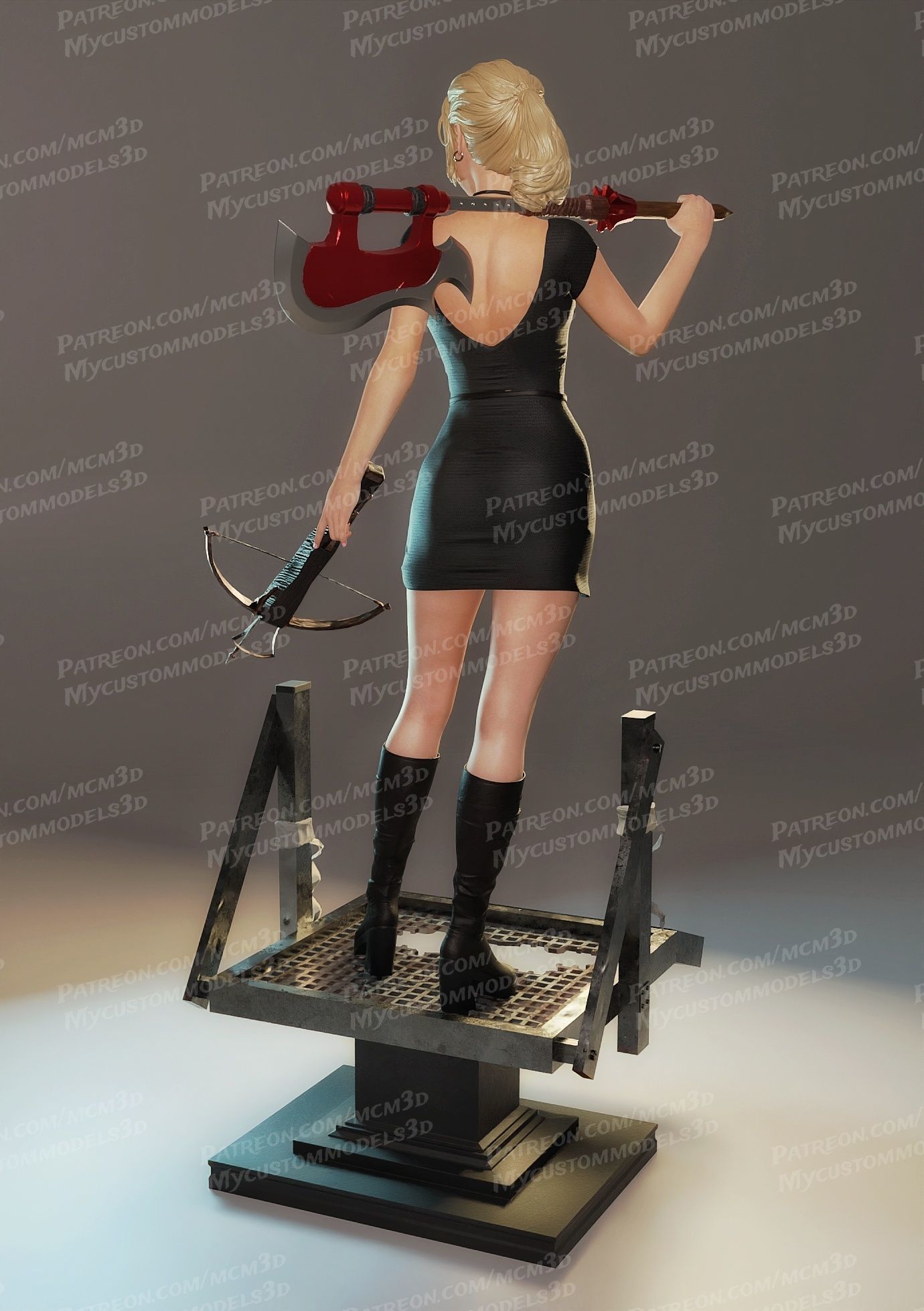 Buffy the Vampire Slayer - SMG - STL  3D print model_21