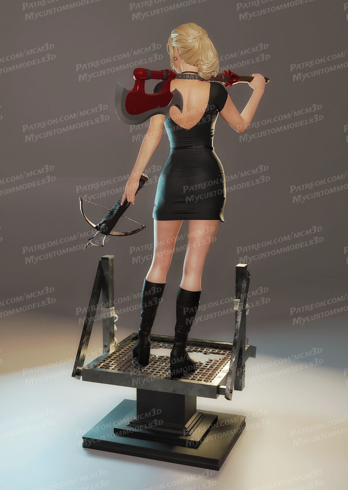 Buffy the Vampire Slayer - SMG - STL  3D print model_18