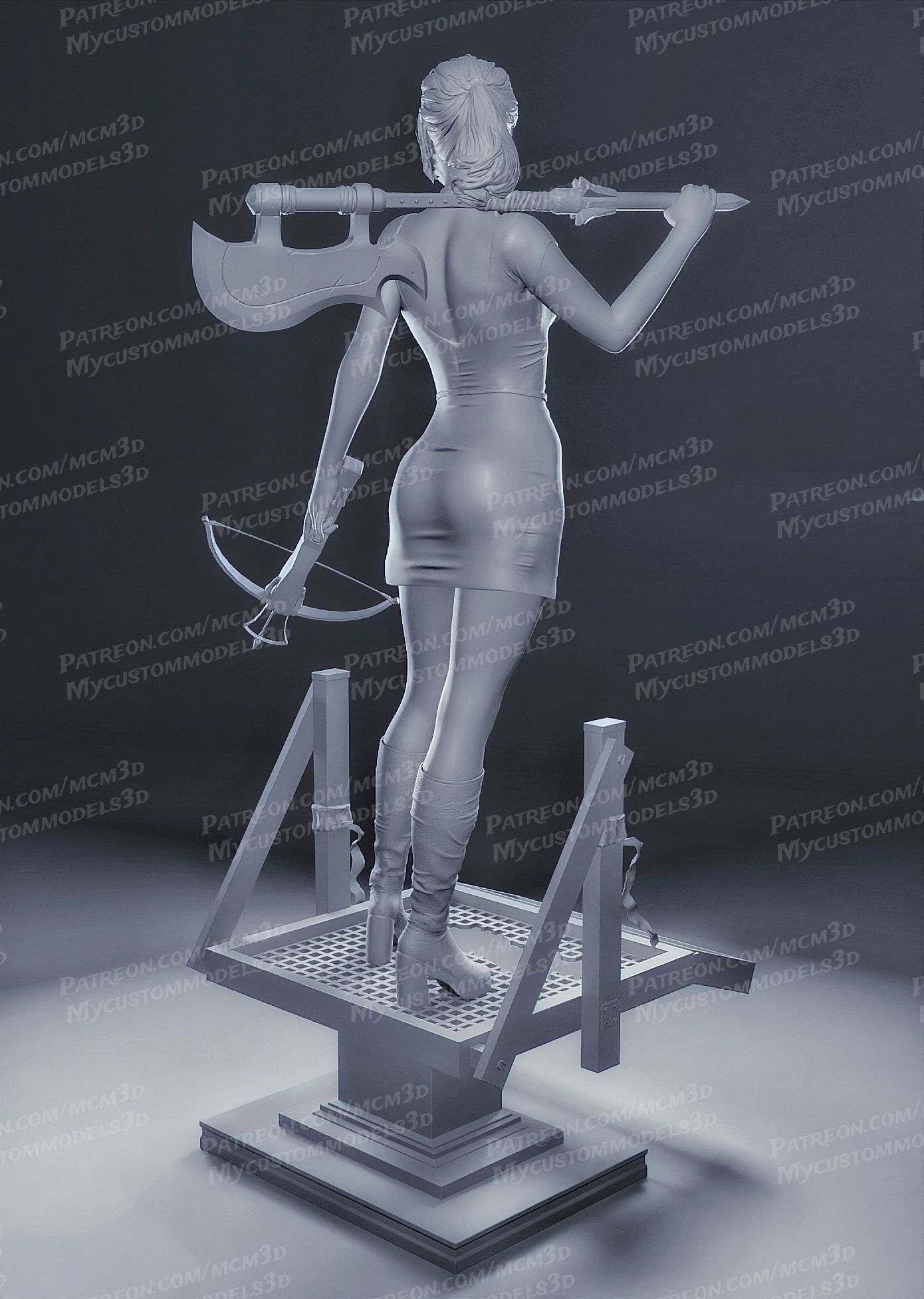 Buffy the Vampire Slayer - SMG - STL  3D print model_20