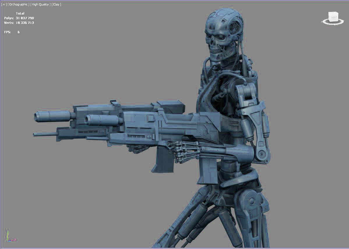 Terminator T-800 Endoskeleton 3D print model_23