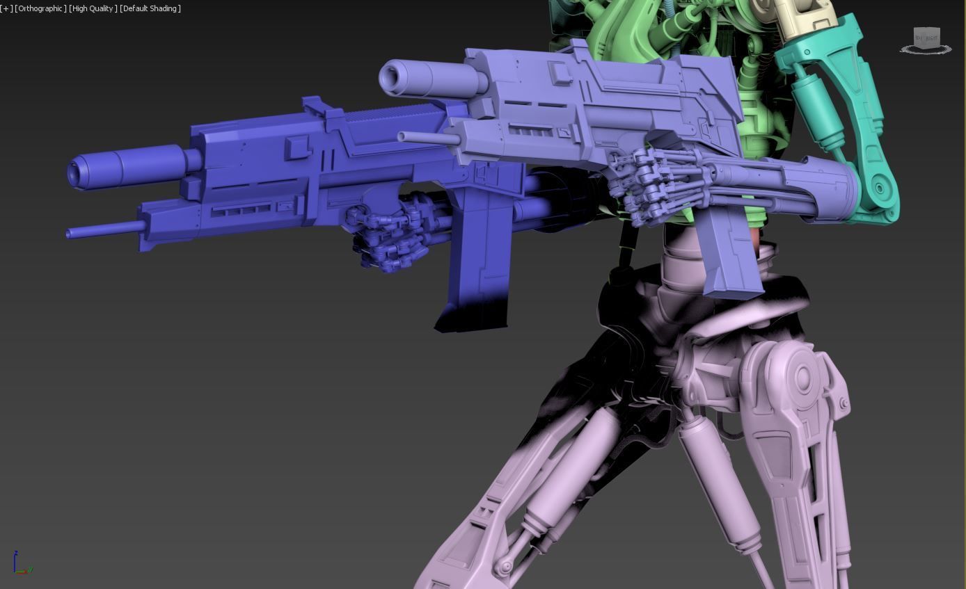 Terminator T-800 Endoskeleton 3D print model_83