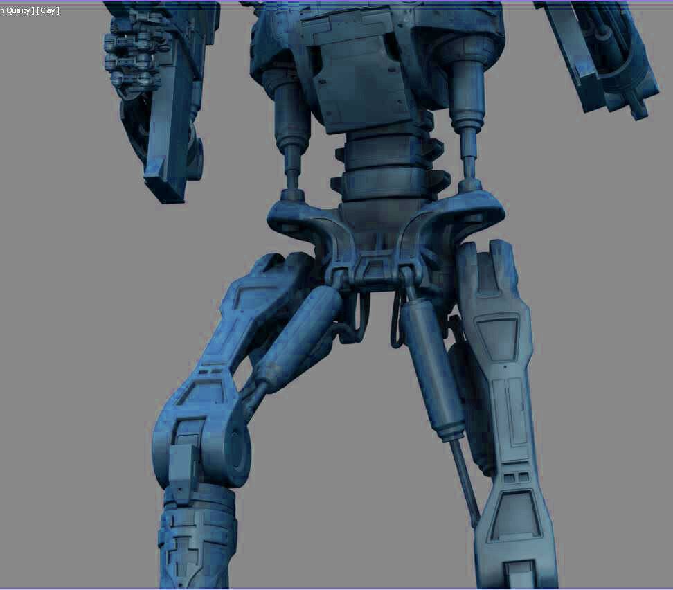 Terminator T-800 Endoskeleton 3D print model_24