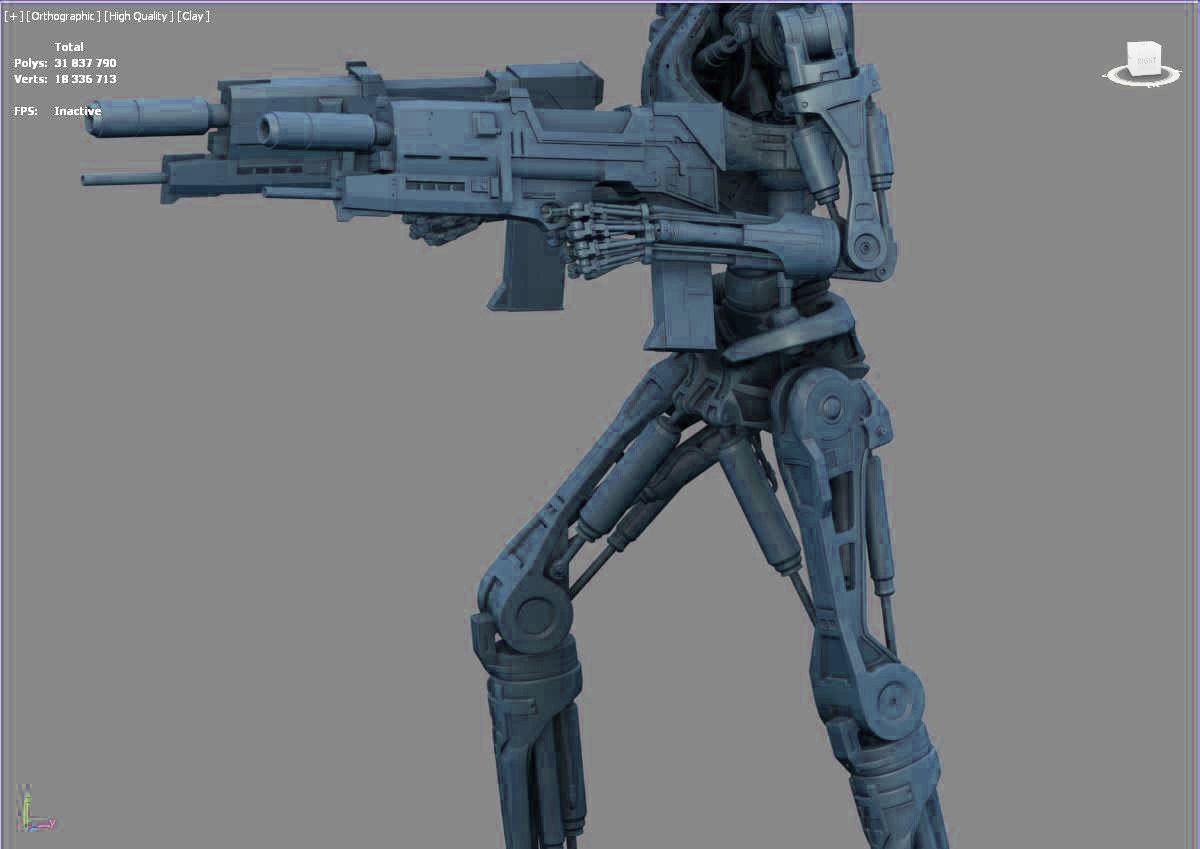 Terminator T-800 Endoskeleton 3D print model_22