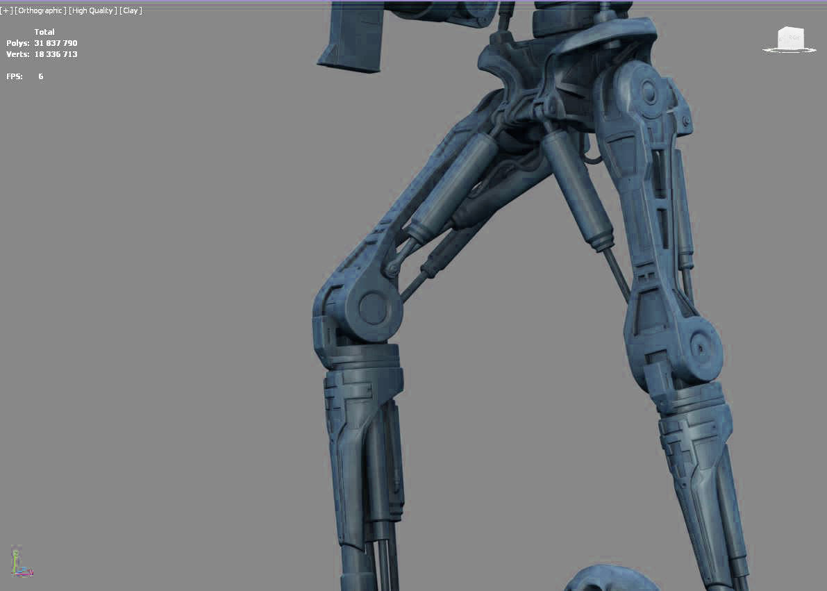 Terminator T-800 Endoskeleton 3D print model_31