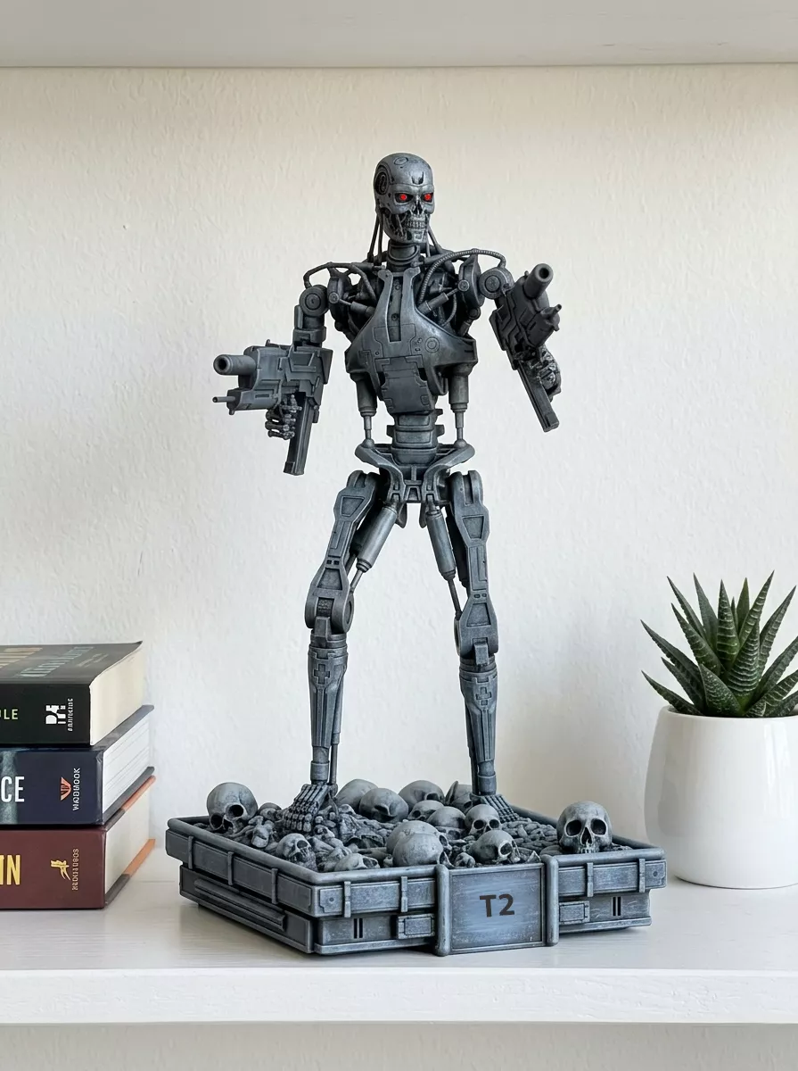 Terminator T-800 Endoskeleton 3D print model